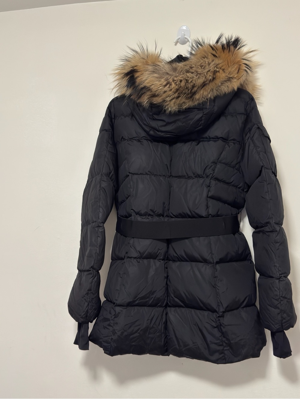 SAM New York Millenium Puffer Down Ski Jacket~Black With Natural Racoon Fur (L) - Picture 16 of 16